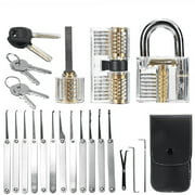 lockpicking lock pick set tools unlocking padlock practice kit de crochetage !